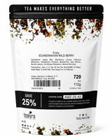 Tealyra - Scandinavian Wild Berry - Health Tonic - Black Currant - Goji - Hibiscus - Herbal Loose Leaf Tea - Relaxing - Caffeine-Free - 112g (4-ounce)