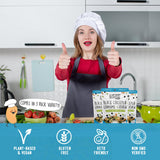 BeanVIVO Healthy Snacks for Adults & Kids with 7g Protein & 5g Fiber per Serving with Dried Edamame, Roasted Cashew and Chickpeas - Vegan & Gluten