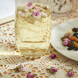 ChaWuWarmSun-[A] Pink Rose Tea Buds(3oz),Loose Leaf Flower Petal Tea,Dried Flowers