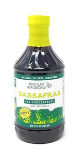Ancient Infusions Sassafras Concentrate Instant Tea, 12-Ounce Bottles (Pack of 6)