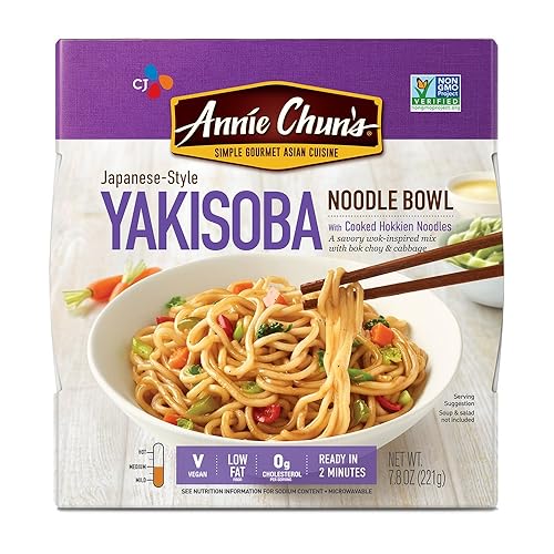 Annie Chun's Yakisoba Noodle Bowl, Non-GMO, 7.9-oz
