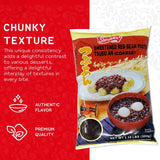 Shirakiku Red Bean Paste Tsubu An | Japanese Sweetened Red Bean Paste | Coarsely with Sugar and Water | No Artificial Coloring, No Preservatives |