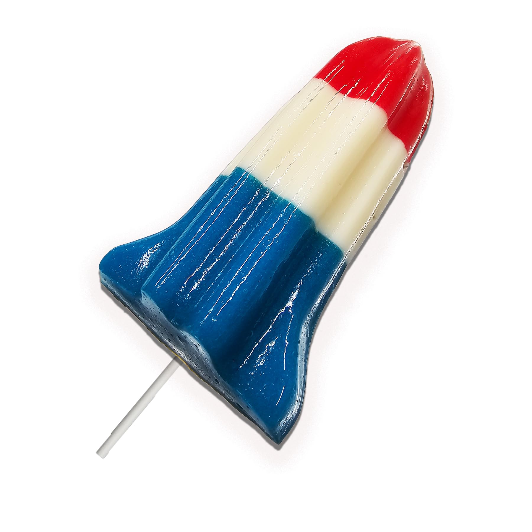 The Gummy Bear Guy® World Famous Gummy® Rocket Pop™ - Cherry, Strawberry-Banana, Blue Raspberry - 0.5 lb