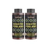 Tenayo Roasted Poblano Barbecue Sauce, 2-Pack (14.5 oz Bottles) - Mexican Style Sauce with Roasted Poblano Peppers & Spices - Only 4g of Sugar, Gluten