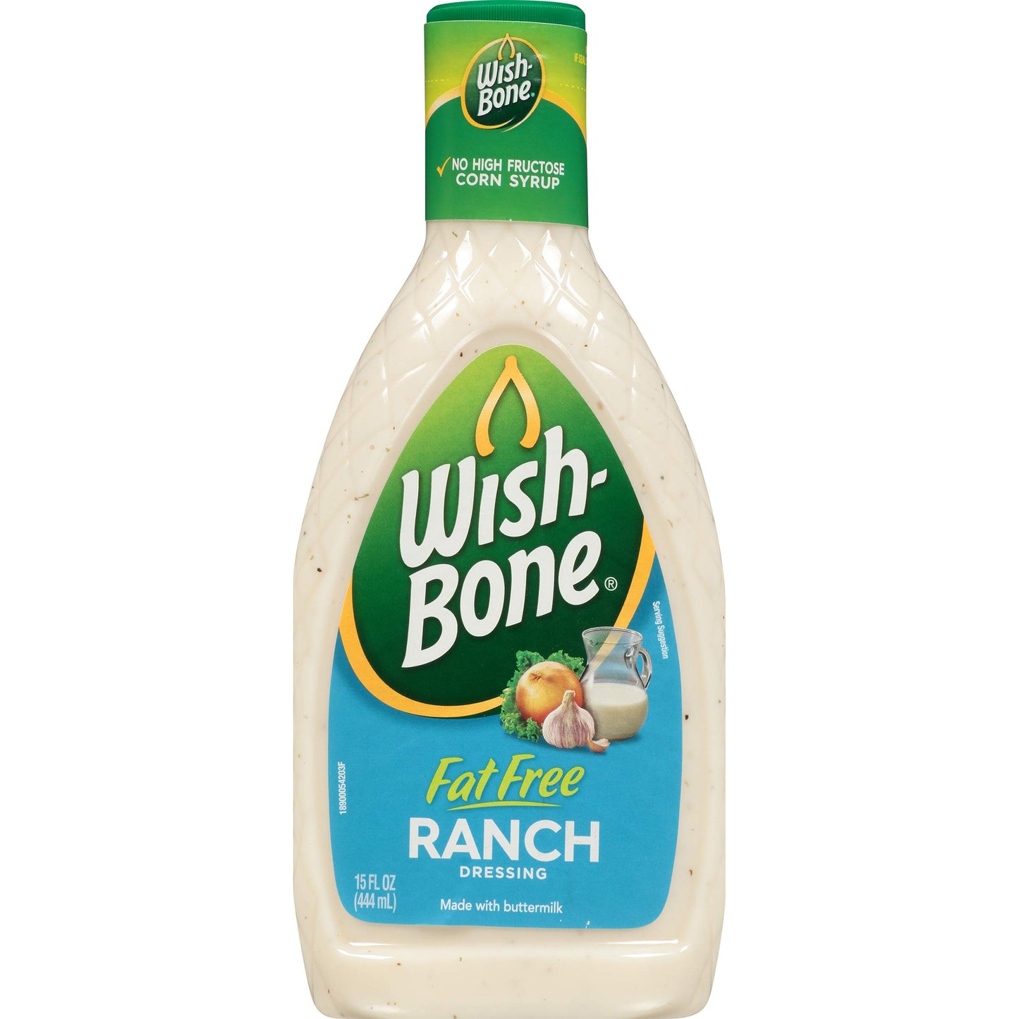 Wish-Bone Fat Free Ranch Salad Dressing, 15 FL OZ
