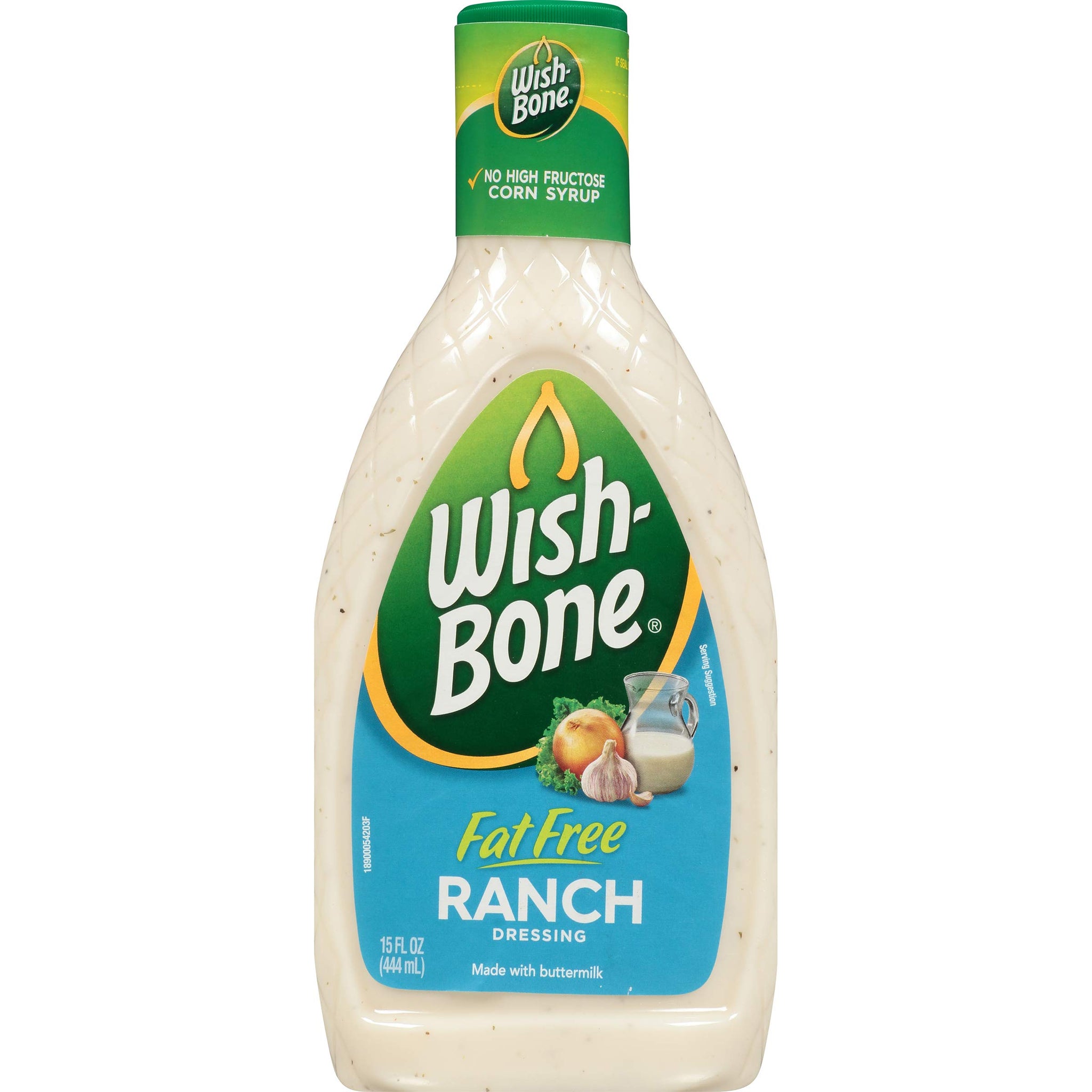 Wish-Bone Fat Free Ranch Salad Dressing, 15 FL OZ