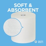 Georgia-Pacific Pacific Blue Ultra 8" High-Capacity Recycled Paper Towel Rolls by GP PRO (Georgia-Pacific), White, 26491, 1,150 Linear Feet Per Roll