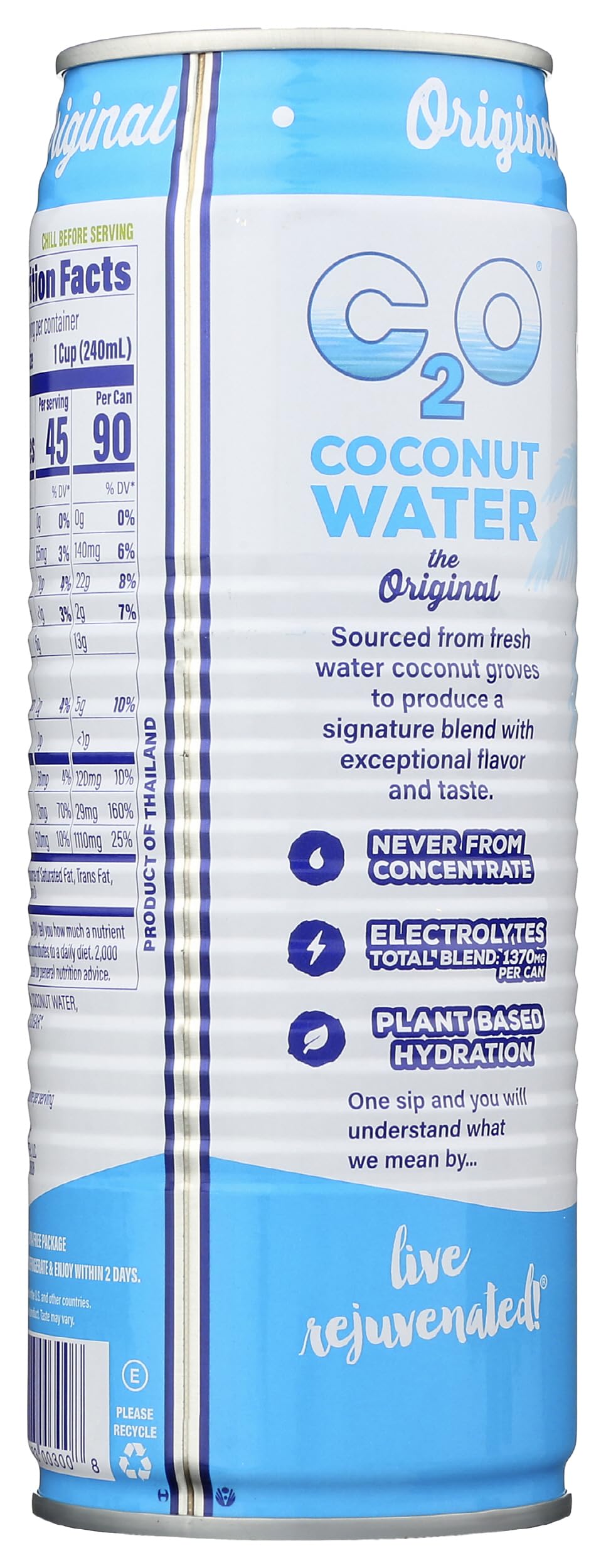 C2O - Pure Coconut Water - 17.5 oz.