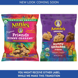 Annie's Organic Friends Bunny Grahams - Pack of 20 - Delicious Baked Grahams - Chocolate Chip and Chocolate Honey Flavors - Certified Organic