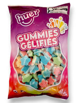 Huer Sour Triple Starfish Gummies, 1kg/2.2 lb.