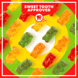 Asia Trans Gummy Bears with Li Hing Mui Plum Powder | Hawaiian Favorite | Sweet & Delicious Soft Gummy Candy (18 oz)