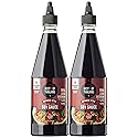 Best of Thailand Japanese Soy Sauce | Japanese Style Barrel Aged Lite Dark Soy Sauce | 2 Bottles of 23.65oz Real Authentic Asian-Brewed Marinade Sauce