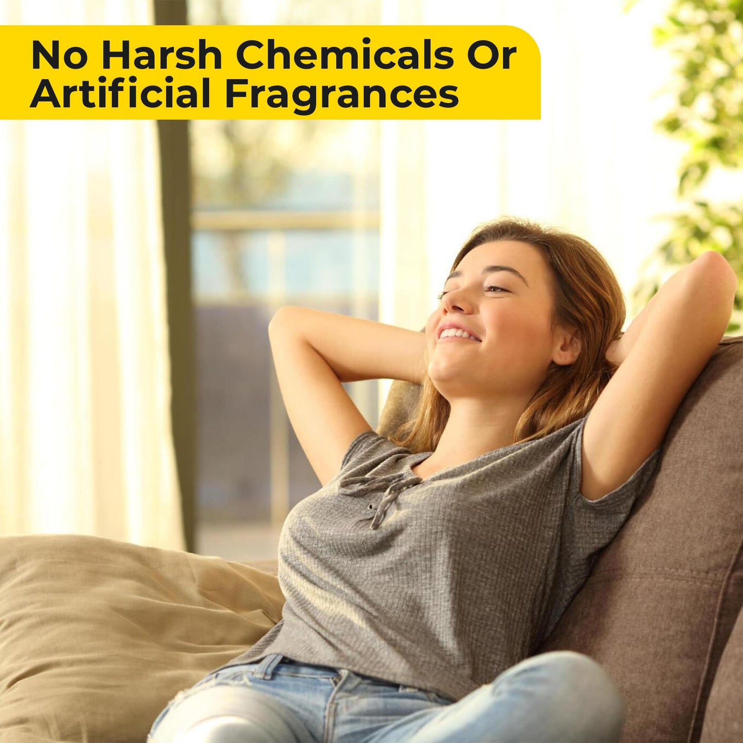 Aromasong Carpet Deodorizer - 100% Natural Carpet Freshener Powder - Safe For Pets - Carpet Powder For Vacuuming - Upholstery Deodorizer - Effective