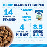 Manitoba Harvest Hemp Yeah Superseed Granola, Blueberry - 10oz - 11g Protein, 4g Fiber, 3.5g Omega 3 & 6 per 60g serving - With Hemp & Pumpkin Seeds