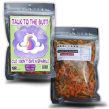 Talk to the Butt Trail Mix - Fun Unicorn Lovers Gift for Girls - Sassy Stocking Stuffer for Your Diva Teen - White Elephant Present - Funny Gag Gifts