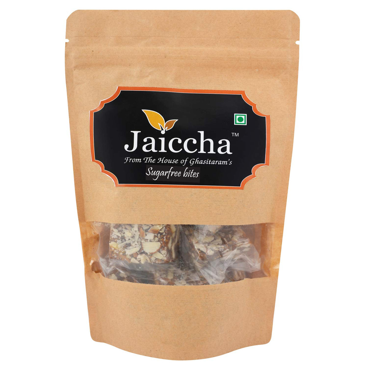 Jaiccha Ghasitaram Sugarfree Bites 200 GMS in Brown Paper Pouch
