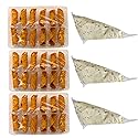 Brooklyn-Style Mini Cannoli DIY Kit - 36 Mini Cannoli Shells, Sweet Ricotta & Chocolate Chip Cannoli Cream, Powdered Sugar - Handcrafted by Chef