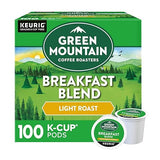 Green Mountain Green Mountain Coffee Breakfast Blend K-Cup Pods, 100 ct, 100 Count