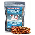 Melt My Heart Spicy Snack Blend Gag Gift Gourmet Food Gifts for Women Christmas Crate Brr Basket Fillers Girlfriends Wives Snowman Gifts Winter Snow