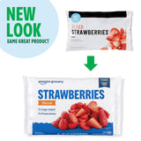 Amazon Grocery, Sliced Strawberries,16 Oz, Frozen (Previously Happy Belly, Packaging May Vary)