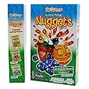 Fruit Juice Nuggets Gift Box Snack - 0.6 ounces, 3 Boxes of 8 pack - Kosher All Natural Flavors Vitamin C - By Au'Some