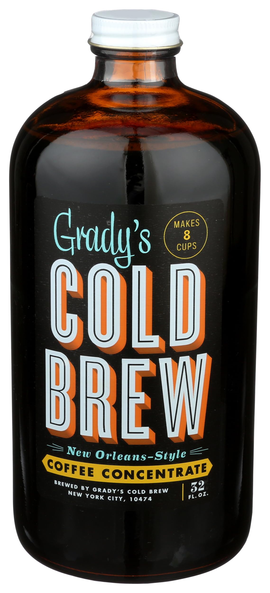 Grady's Cold Brew Iced Coffee, 32 oz