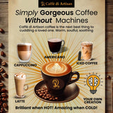 Caffè di Artisan Liquid Coffee Pods - Premium Single-Serve Coffee for Cold Brew concentrate, Iced Coffee & Hot Coffees - Machine-Free, Eco-Friendly