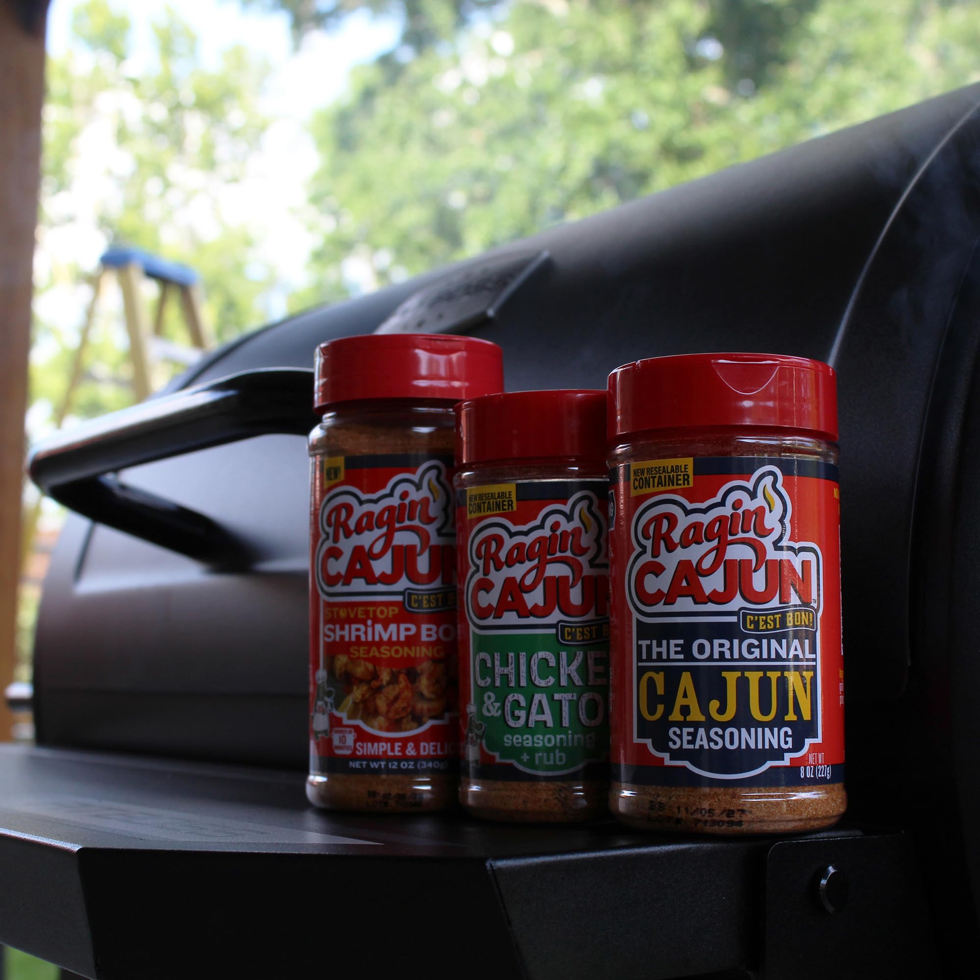 Original Cajun Seasoning - 25 Pound Food Service, Low Sodium, No MSG, All Natural - Authentic Louisiana Spice for Grilling and Cooking Fish, Chicken