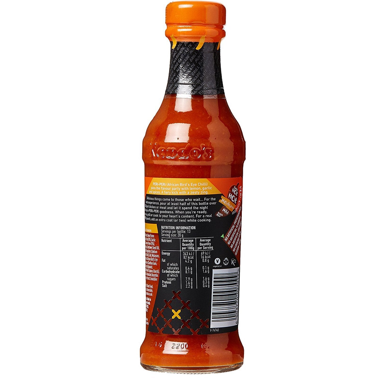 Nando's Medium Peri-Peri Marinade 262g - Pack of 2