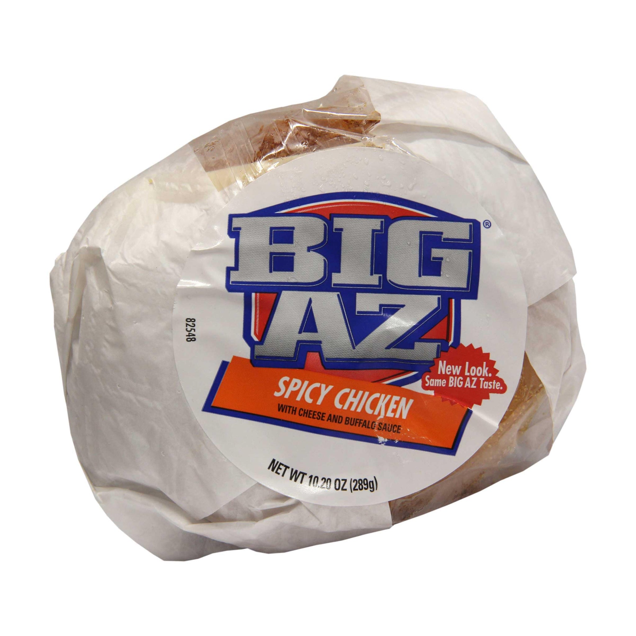 Advance Pierre Big Az Spicy Chicken Sandwich with Cheese, 10.2 Ounce -- 8 per case.