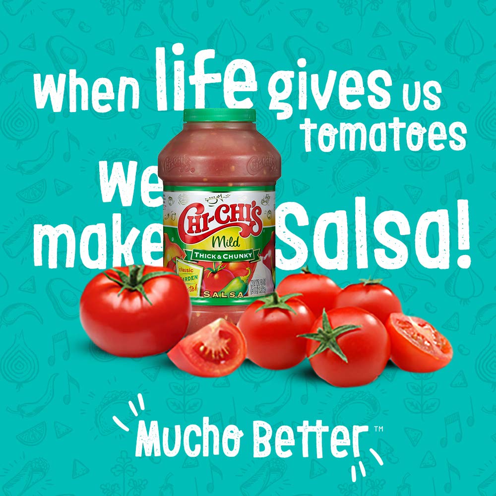 Chi Chi's Fiesta Mild Salsa Con Queso Dip, 15 Ounce