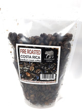 Jungle Cat Cacao - Fire Roasted Costa Rican Coffee - Medium Roast - Whole Bean - Rich and Smooth Flavor - Roasted Over Open Flame - 5.5oz.