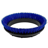 Commercial 237058 Nylon Carpet Polypropylene Scrub Orbiter Brush, 12" Diameter, for ORB550MC Orbiter Floor Machine, Blue