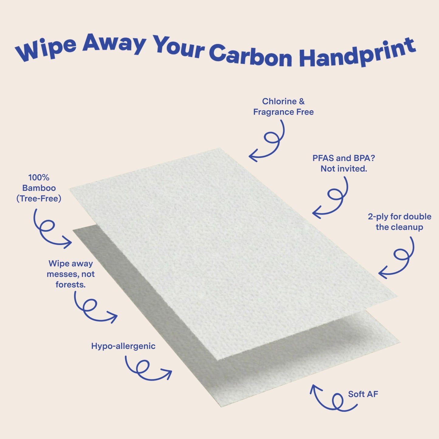 Repurpose 100% Bamboo Paper Towels, Thick 2-Ply Tree Free, Highly Absorbent & Soft, Eco-Friendly, Plastic Fee Packaging, 6 Rolls (150 Sheets/Roll) FSC