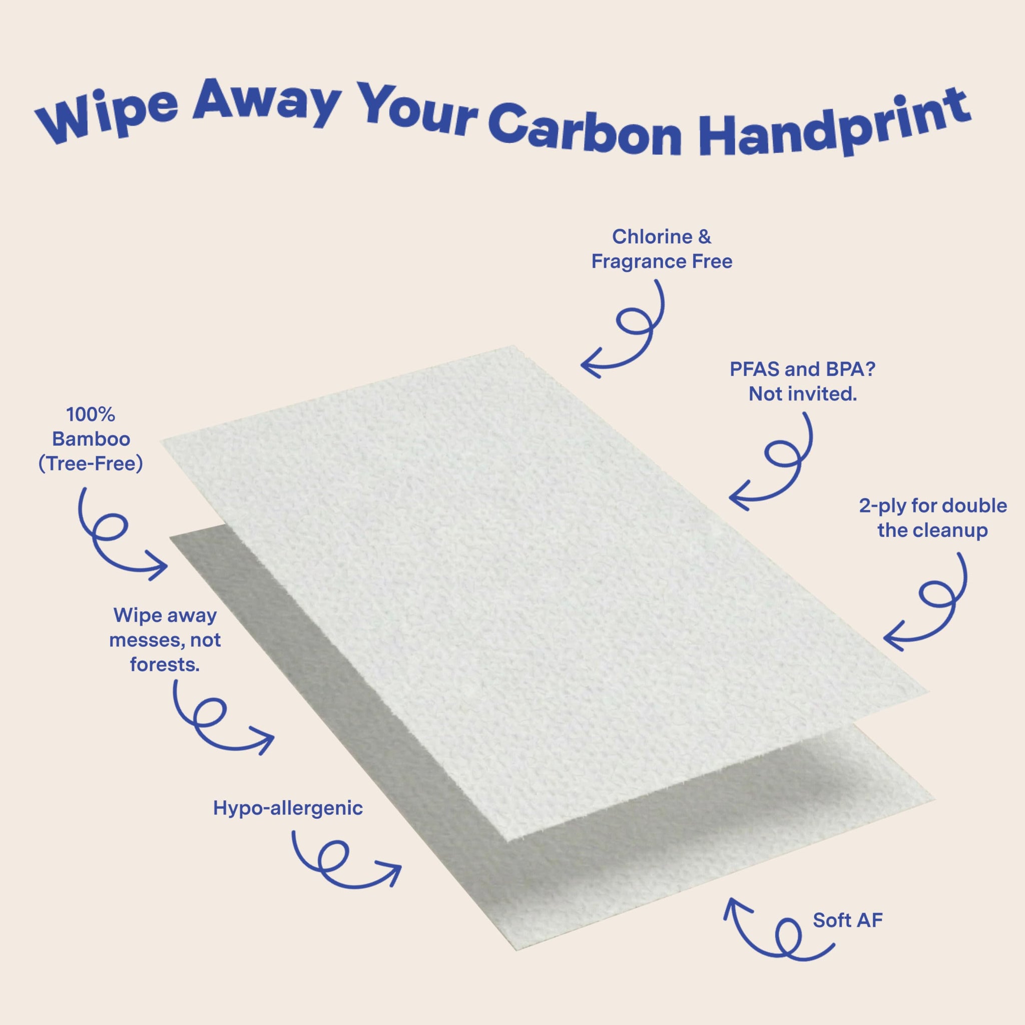 Repurpose 100% Bamboo Paper Towels, Thick 2-Ply Tree Free, Highly Absorbent & Soft, Eco-Friendly, Plastic Fee Packaging, 6 Rolls (150 Sheets/Roll) FSC