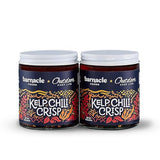 Barnacle Foods Kelp Chili Crisp, 6 oz. - Medium Spice - Made in Alaska - Crunchy & Flavorful Chili Crisp with Onion, Garlic & Chiles de Arbol