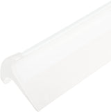 SPARTA 24" Floor Squeegee Replacement Head, Seamless Rubber with Rust-Free Plastic Frame for HACCP Compliance, Heavy-Duty Industrial Use