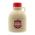 The Maple Dude - Pure Maple Syrup - (Medium, 16oz - Pint) | Natural | Made in Wisconsin | Great for Pancakes/Waffles
