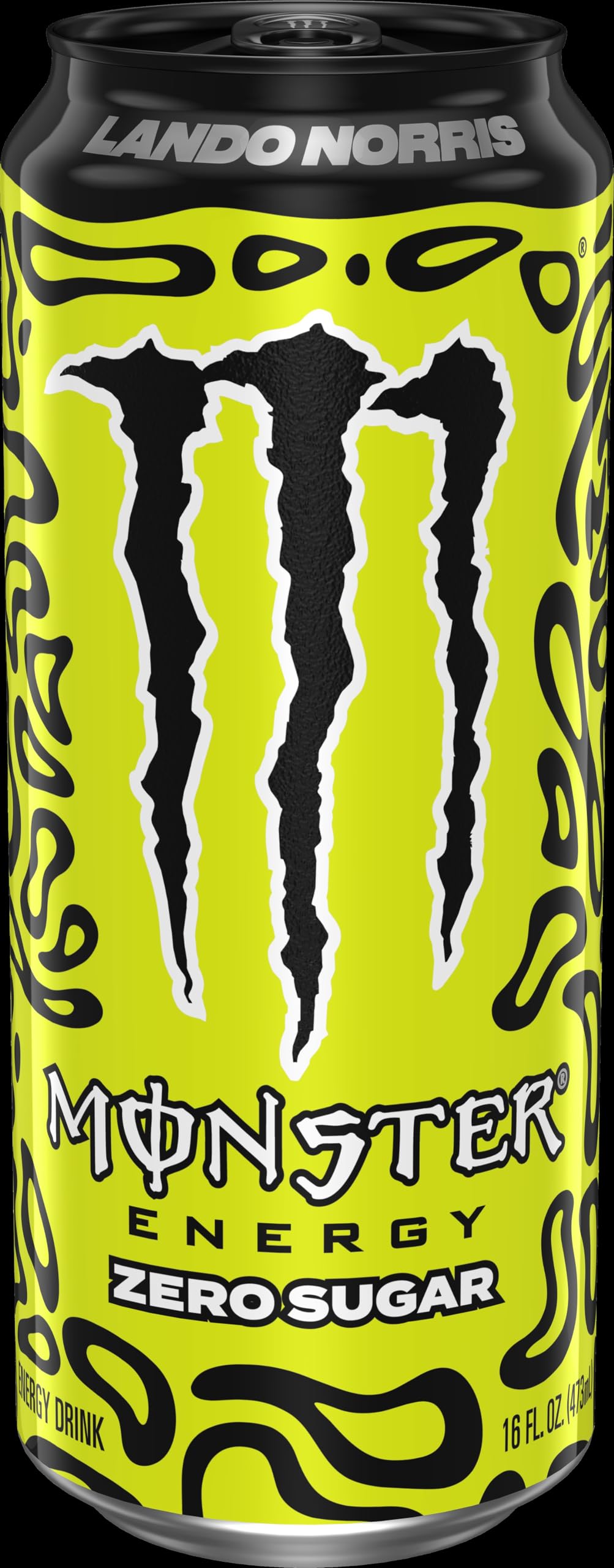 Monster Energy Lando Norris, Sugar Free Energy Drink, 16 Ounce (Pack of 15)