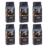 White Coffee M&M Milk Chocolate Flavored Medium Roast Ground Coffee - 10 Ounce (Pack of 6)