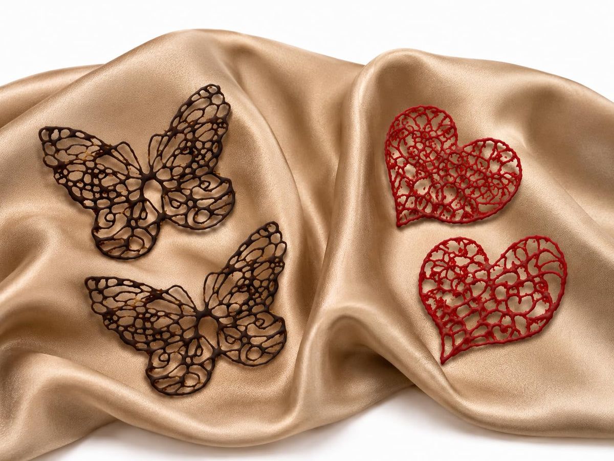 SXO Edible Candy Nipple Covers - 2 Pairs (4 Pieces) Gourmet Body Candy - Fun & Playful Romantic Gift for Couples - Melt-in-Your-Mouth Experience