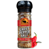 Ghost Pepper Salt Seasoning by African Dream Foods | Spicy Chili Salt with only Natural Hot Ghost Peppers & Sea Salt | Ideal for Meat, Chicken