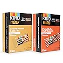 Kind Minis, Variety Pack. Contains 1 Peanut Butter Dark Chocolate, and 1 Caramel Almond & Sea Salt, Low Calorie, Gluten Free, Low Sugar, Healthy