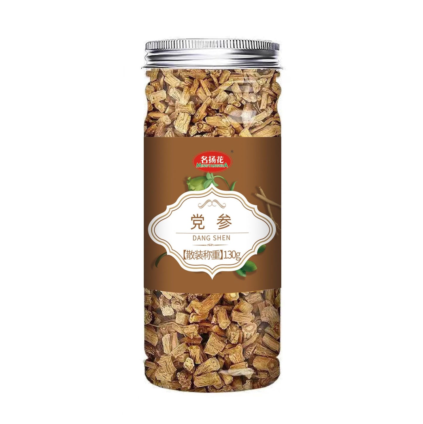 Zercumm China Herbal Tea 75 Selected Canned Lotus Leaf Lemon Slice Rose Honeysuckle Baby Chrysanthemum Wolfberry Tea (Radix Codonopsis 130g)