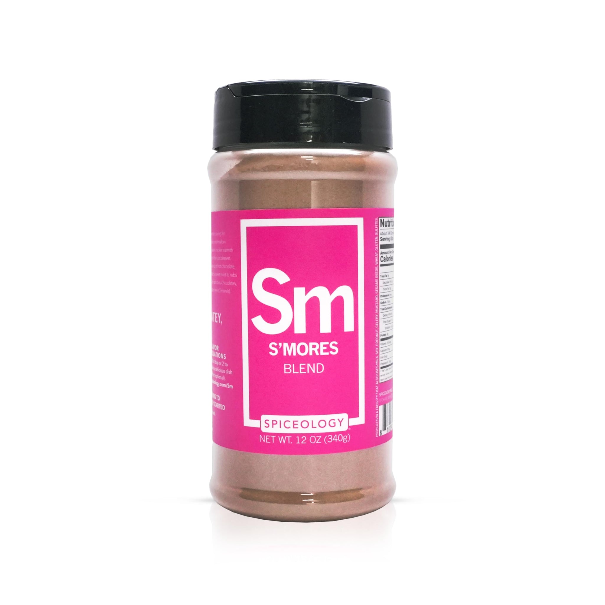 Spiceology - S'mores Seasoning - Sweet Spice Blend of Chocolate, Graham Cracker & Marshmallow Flavors - Perfect for Desserts, Baked Goods,