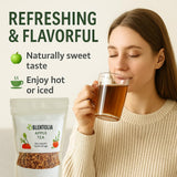 Blentolia Apple Tea | 100% Natural Dried Apple Pieces | Caffeine-Free Herbal Fruit Tea | Refreshing & Flavorful Hot or Iced Tea - 7.05oz (200g)