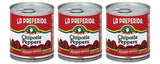 La Preferida Whole Chipotle Peppers, Hot, 7 OZ (Pack of 3)