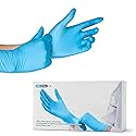 VOS Disposable Gloves| Heavy Duty | Powder Free | Latex Free Rubber | 1000 Count Box |food Safe (10 boxes of 100, X-Large)