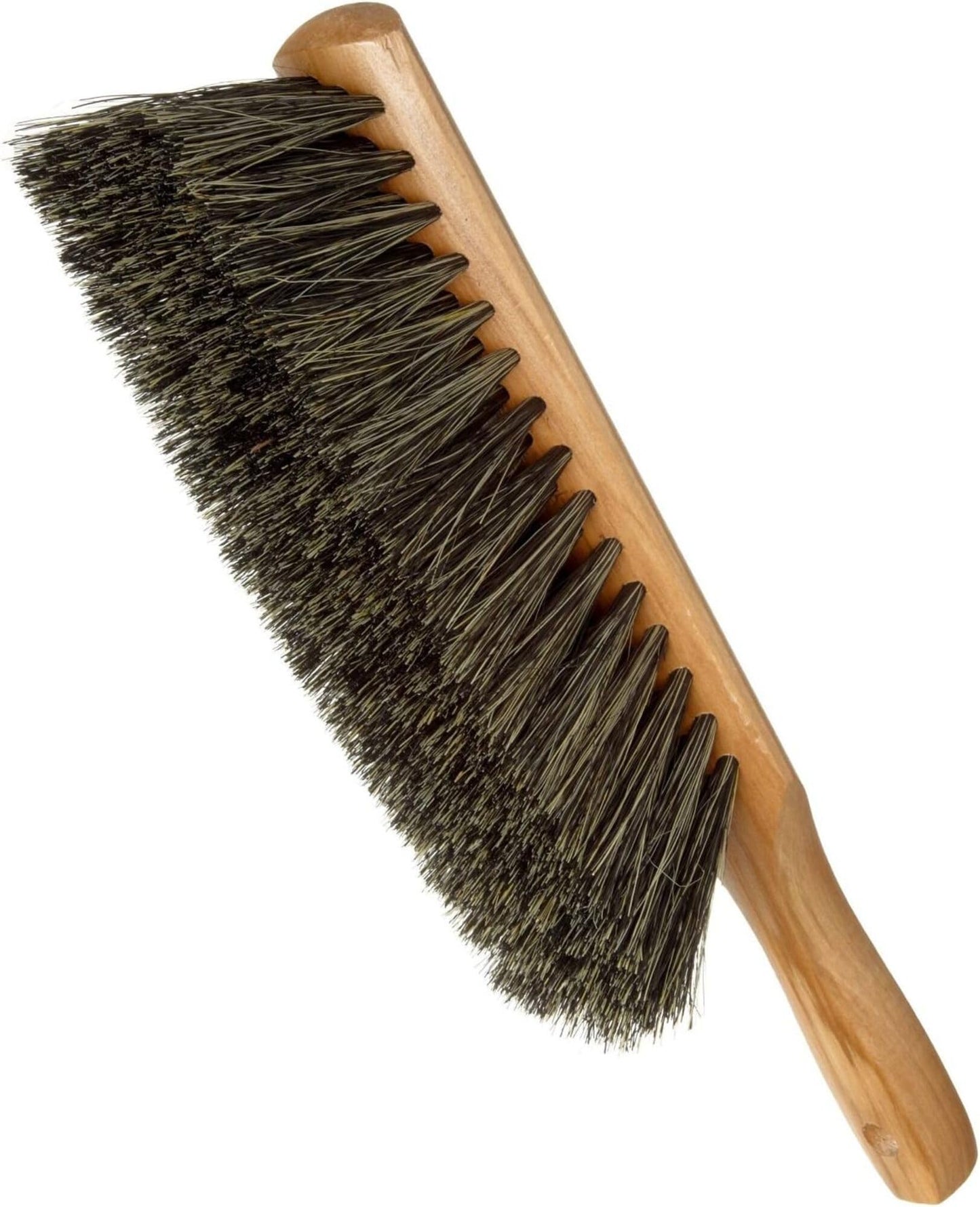 Magnolia Brush 59 Beaver-Tail Counter Duster, Tampico Bristles, Gray