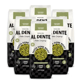 Al Dente Spinach Farfalletti - All-Natural, Hand-Crafted Spinach Egg Pasta. Traditional Pasta Noodles Made With Cage-Free Eggs & Durum Wheat, Great